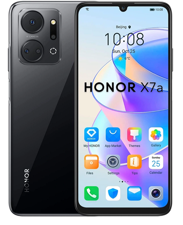 Honor X7a Dual Sim 4GB RAM 128GB Black