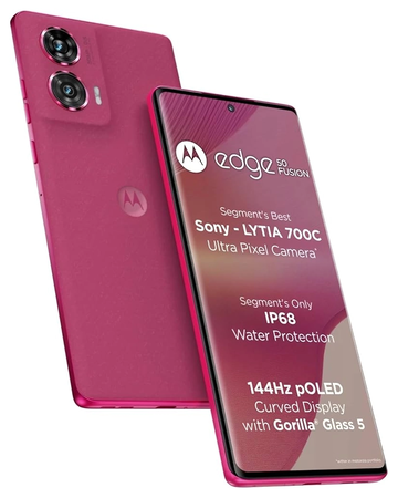 Motorola Edge 50 Fusion 5G 8GB RAM 256GB Hot Pink