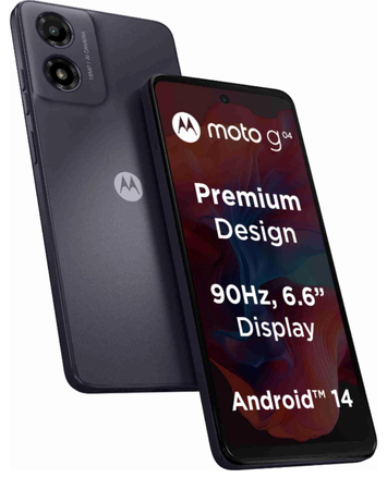 Motorola Moto G04 4G Dual Sim 8GB RAM 128GB Concord Black
