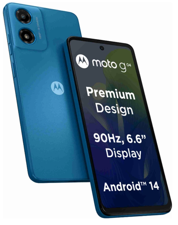 Motorola Moto G04 Dual Sim 4G 8GB 128GB Blue