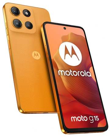 Motorola Moto G15 4G 8GB RAM 128GB Sunrise Orange