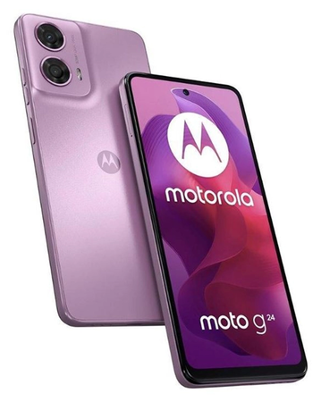 Motorola Moto G24 4G XT2423-3 4GB RAM 128GB Pink Lavender