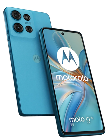 Motorola Moto G75 5G 256GB Aqua Blue