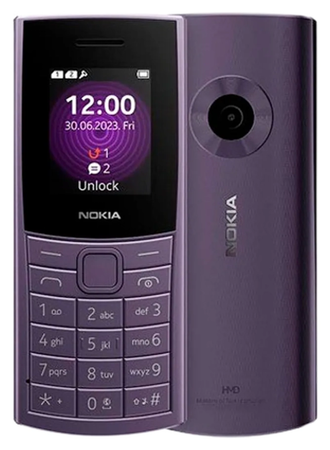 Nokia 110 4G 2nd Edition (2024) 48MB 128MB RAM Purple