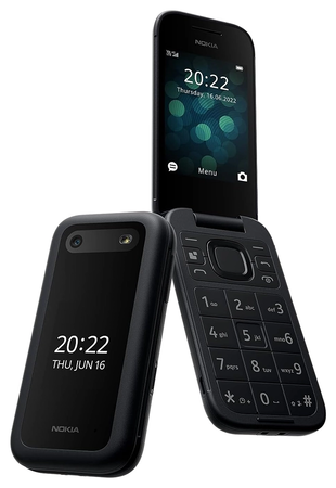 Nokia 2660 Flip 48MB RAM 128MB Black
