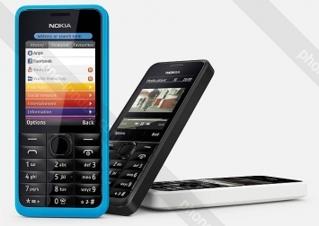 Nokia 301 schwarz