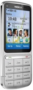 Nokia C3-01 Touch and Type Silver