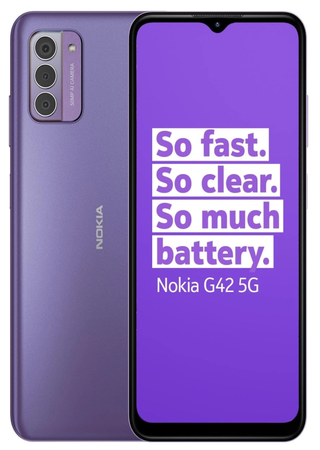 Nokia G42 Dual Sim 5G 6GB RAM 128GB Purple