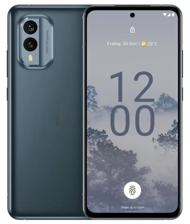 Nokia X30 Dual Sim 5G 6GB RAM 128GB Cloudy Blue