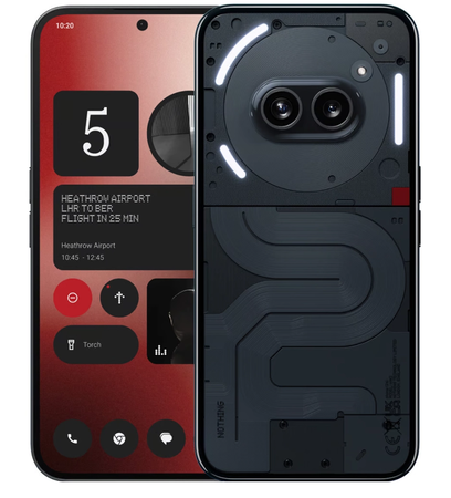 Nothing Phone 2a 5G Dual Sim 12GB RAM 256GB Black