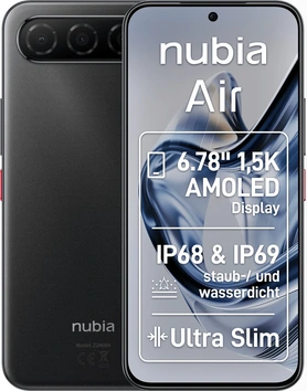 Nubia Air Titanium Black