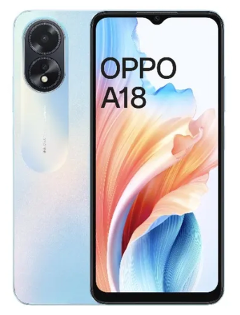 Oppo A18 Dual Sim 4GB RAM 128GB Blue