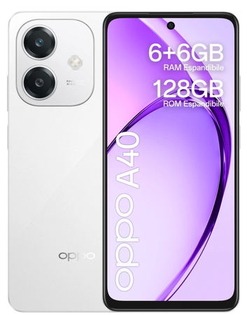 Oppo A40 Dual Sim 6GB RAM 128GB White