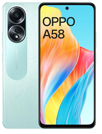 Oppo A58 Dual Sim 6GB RAM 128GB Green