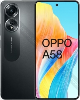 Oppo A58 Glowing Black