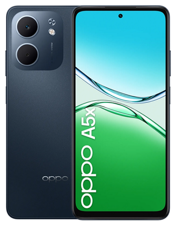 Oppo A5x 4G Dual Sim 4GB RAM 128GB Black Blue