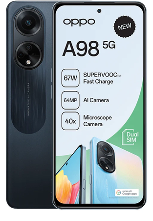 Oppo A98 5G Dual Sim 8GB RAM 256GB Black