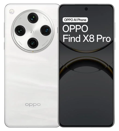Oppo Find X8 Pro 5G Dual Sim 16GB RAM 512GB Pearl White