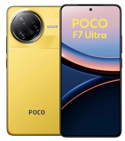 Poco F7 Ultra 5G 256GB 12GB RAM Yellow