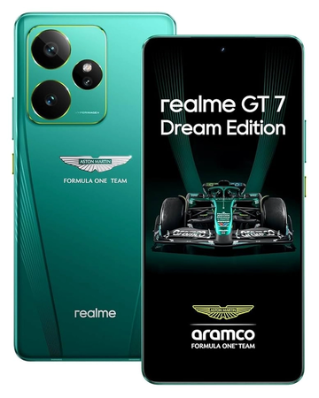 Realme GT 7 Aston Martin 5G 16GB RAM 512GB Green