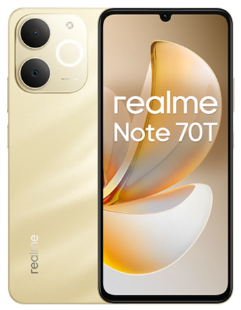 Realme Note 70T 4GB RAM 128GB Gold