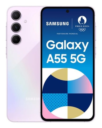 Samsung Galaxy A55 A556 5G Dual Sim 8GB RAM 256GB Awesome Lilac
