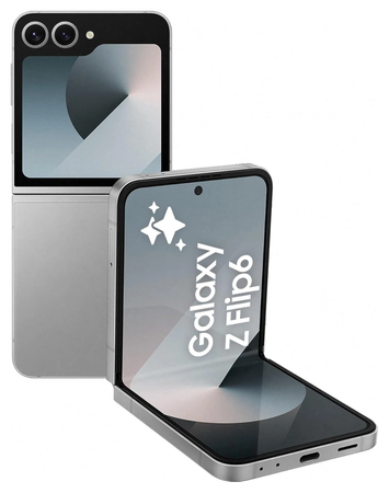 Samsung Galaxy Z Flip6 F741B 5G Dual Sim 12GB RAM 512GB Silver Shadow