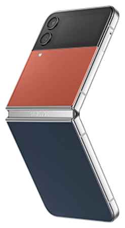 Samsung Galaxy Z Flip4 5G 256GB Bespoke Edition Silver Navy Red