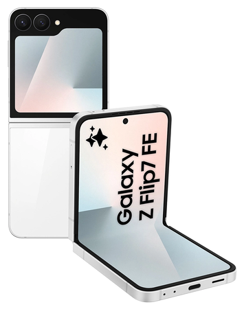 Samsung Galaxy Z Flip 7 FE 256GB 8GB RAM White