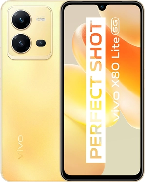 Vivo X80 Lite Sunrise Gold