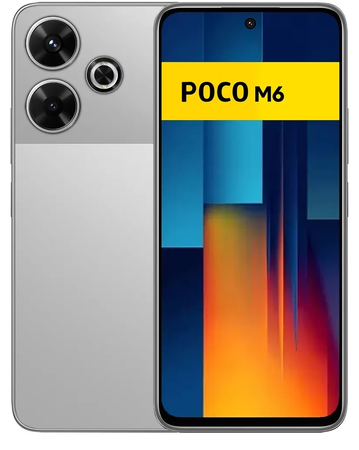 Xiaomi Poco M6 Dual Sim 6GB RAM 128GB Silver