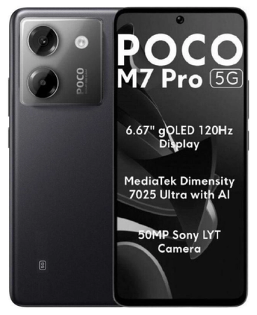 Xiaomi Poco M7 Pro 5G 8GB RAM 256GB Black