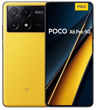 Xiaomi Poco X6 Pro 5G Dual Sim 8GB RAM 256GB Yellow