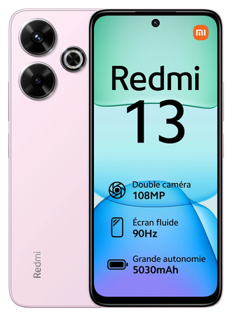 Xiaomi Redmi 13 4G Dual Sim 6GB RAM 128GB Pink