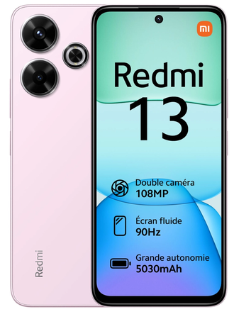 Xiaomi Redmi 13 4G Dual Sim 8GB RAM 256GB Pink