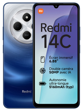 Xiaomi Redmi 14C 4G Dual Sim 8GB RAM 256GB Starry Blue