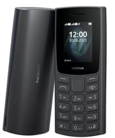 Nokia 105 4G (2024) LTE 48MB 128MB RAM Black