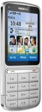 Nokia C3-01 Touch and Type silber