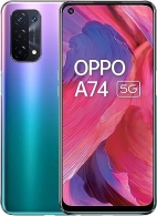Oppo A74 5G purple