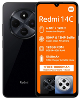 Xiaomi Redmi 14C 4G Dual Sim 4GB RAM 128GB Black