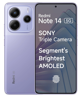 Xiaomi Redmi Note 14 5G Dual SIM 6GB RAM 128GB No Charger Purple