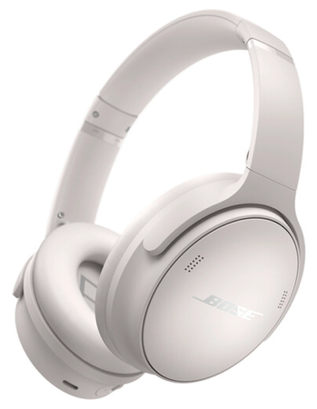 Bose QuietComfort Wireless Noise-Canceling Headphones White