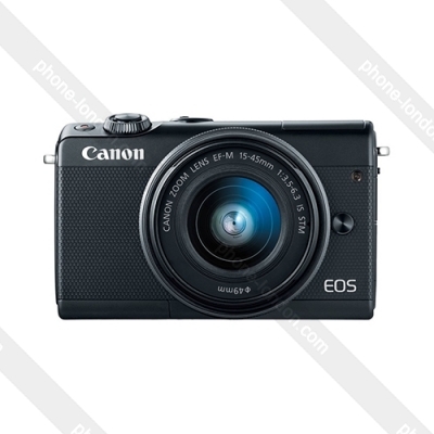 Canon EOS M100 with EF-M 15-45mm IS STM Black
