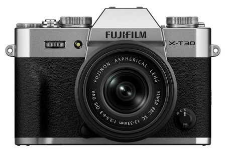 FUJIFILM X-T30 III with 13-33mm f/3.5-6.3 Lens Silver