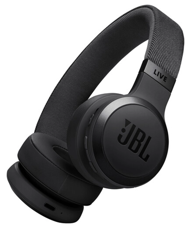 JBL Live 460NC Bluetooth Wireless On-Ear Headphones Black