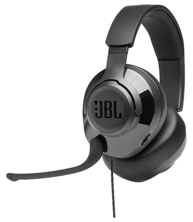 JBL Quantum 300 Wired Gaming Headset with Microphone (USB) Black