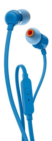 JBL Tune 110 In-Ear Headphones Blue