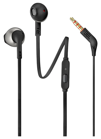 JBL Tune 205 In-Ear Headphones Black