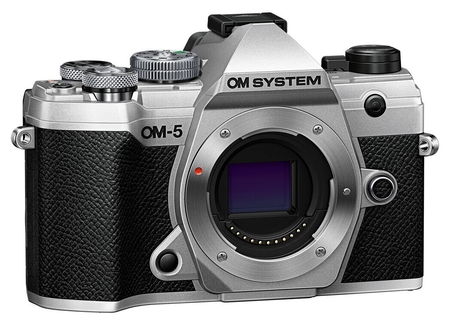 OM SYSTEM OM-5 Body Silver