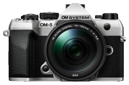 OM SYSTEM OM-5 Mark II with 14-150mm f/4-5.6 II Lens Silver